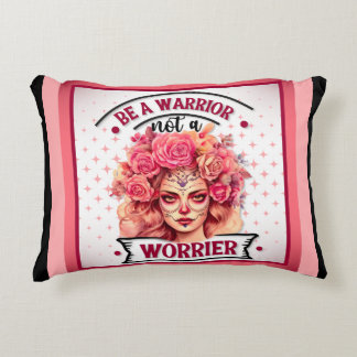Rosa und Hübscher Zuckerschädel Dekokissen