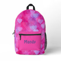 Rosa und Lavendelherde Personalisiert