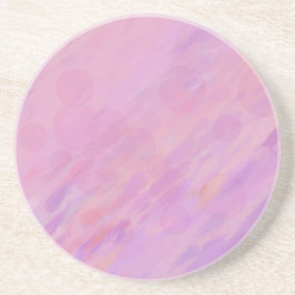 Rosa und lila abstrakt untersetzer