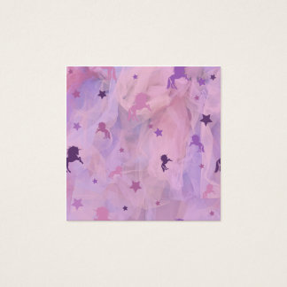 Rosa und lila Einhorn- und Sterndesign - Mädchen s