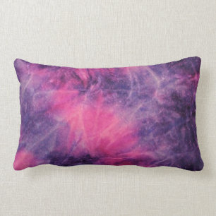 Rosa und lila gefärbte Krawatte Throwkissen Lendenkissen