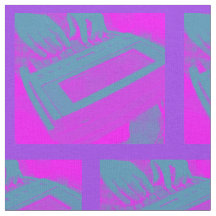 Rosa und lila Gericht, das über Steno Maschine DIY