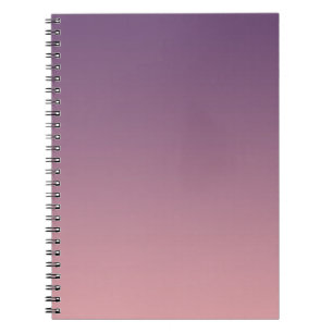 Rosa und lila Gradienten, Ombre. Notizblock