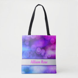 rosa und Lila Muster Abstrakter Kreise