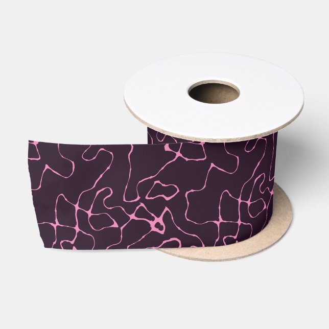 rosa und lila satinband (Spule)
