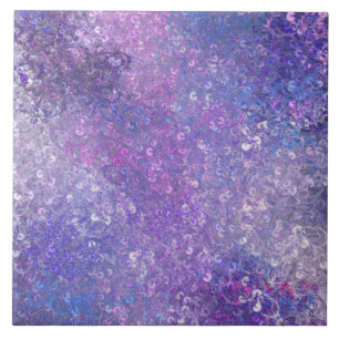 Rosa und lila Strass-Bling Fliese