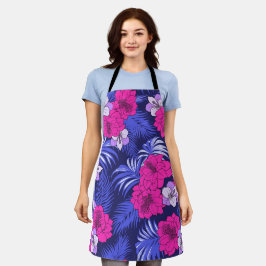 Rosa und Lila tropisch - Ein helles Design für Hib Schürze