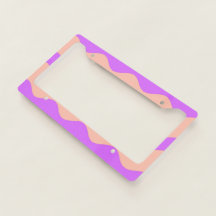 Rosa und lila Wellenmuster