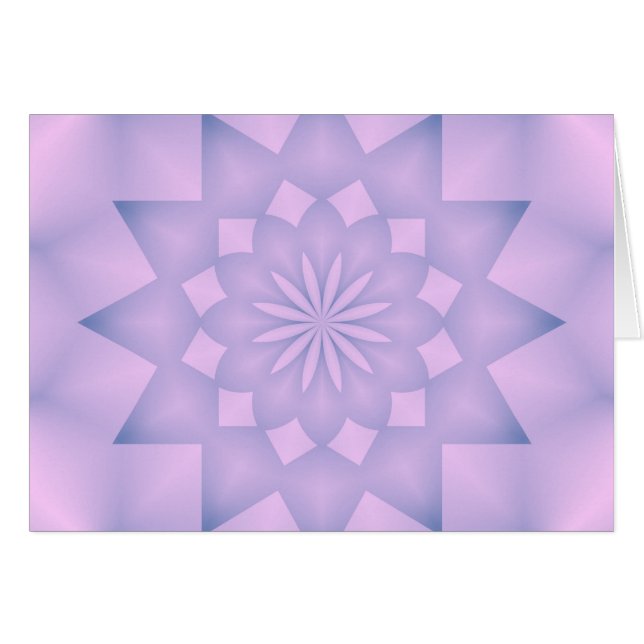Rosa und Lilac Rosette (Vorderseite (Horizontal))