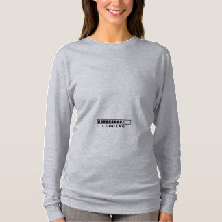 Rosa und lustiges Mutterschaftskleid T-Shirt