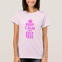 Rosa und Magenta Behielt Ruhe und Text bearbeiten