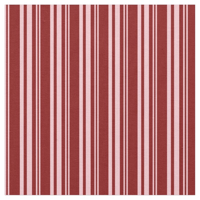 Rosa und Maroon farbiges Streifenmuster Stoff (Nahaufnahme)