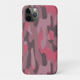 rosa und mauve Tarndruck abstrakt Case-Mate iPhone Hülle