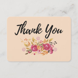 Rosa und orangefarbene Blume Bouquet auf Peach Hin