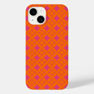 Rosa und orangefarbene Shippo Case-Mate iPhone 14 Hülle