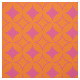 Rosa und orangefarbene Shippo Stoff