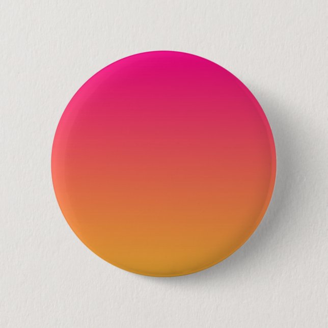 Rosa und orangefarbener Farbverlauf Button (Vorderseite)
