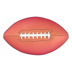 Rosa und orangefarbener Farbverlauf Football