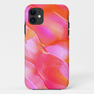 Rosa und orangefarbener Fels Case-Mate iPhone Hülle