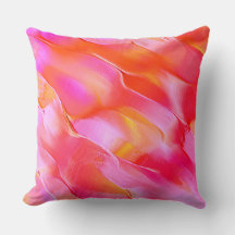 Rosa und orangefarbener Fels