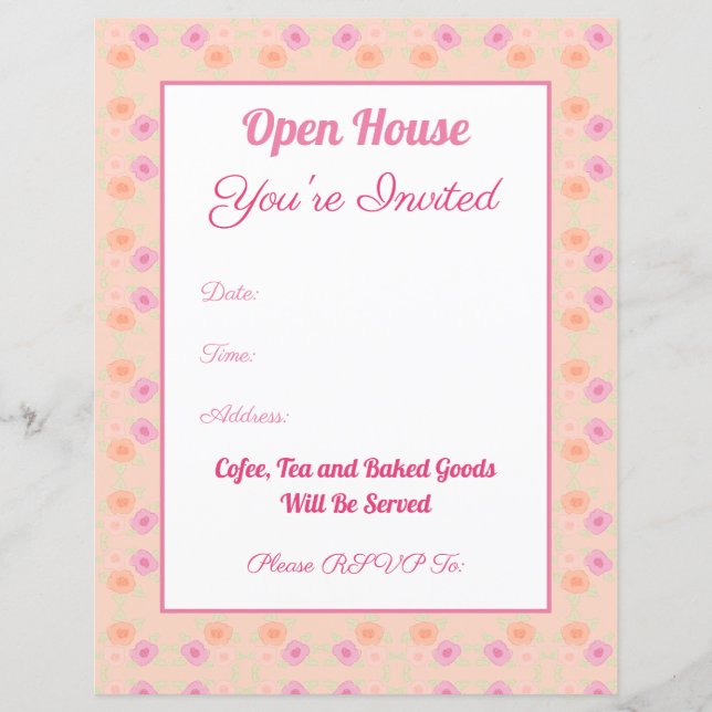 Rosa und Pfirsichfarben (Vorderseite)