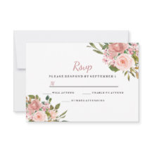 Rosa und Rose Gold Flora Elegantes Hochzeitsslima 
