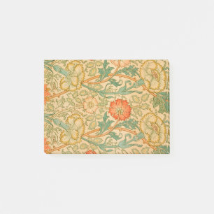Rosa und Rose von William Morris (1834-1896). Post-it Klebezettel