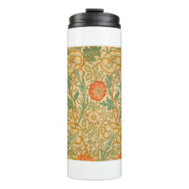 Rosa und Rose von William Morris (1834-1896). Thermosbecher