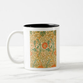 Rosa und Rose von William Morris (1834-1896). Zweifarbige Tasse