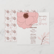 Rosa und rostfarbene Folklorekunst