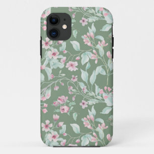 Rosa und rot Blütenmuster Case-Mate iPhone ca. Hülle