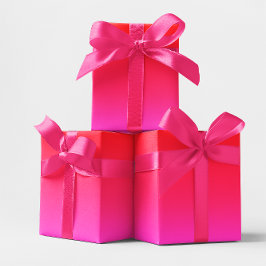 Rosa und Rot Geschenkpapier