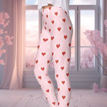 Rosa und Rot-Valentinstag-Flügeldrachenmuster Leggings<br><div class="desc">Diese charmanten Valentinstag-Leggings zeigen ein einzigartiges Muster von geflügelten Herzen in Rot, Set vor einem weichen rosa Hintergrund. Diese Leggings eignen sich ideal, um eine romantische Touch zu Ihrem Outfit hinzuzufügen, um Liebe zu feiern, sei es am Valentinstag oder an jedem Tag, den Sie gewollt haben, um sich besonders zu...</div>