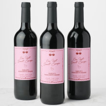 Rosa und rote Kirsch-Junggesellinnen-Abschiedswoch