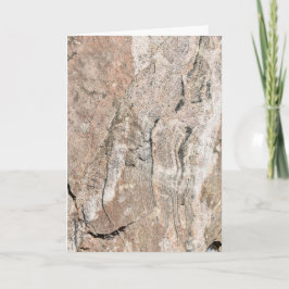 Rosa und Schwarz-Geode-Rock-Sediment Karte