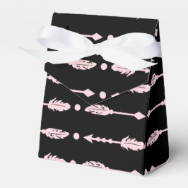 Rosa und schwarze Pfeile Wilde ONE Girls Geburtsta Geschenkschachtel