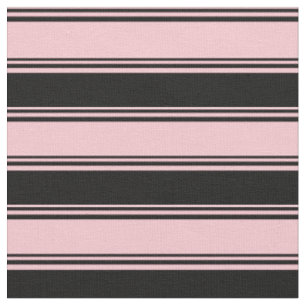 rosa und schwarze Streifen/Linienmuster Stoff