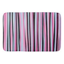 Rosa und schwarze vertikale Streifen