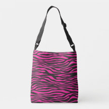 Rosa und schwarzer Zebra-Druck