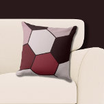 Rosa und schwarzes Hexagon-Muster Kissen<br><div class="desc">Das stilvolle Kissen mit rosa und schwarzen Hexagon-Mustern ist Teil der Kollektion - Pink und Black Throw Pillows Meet Wall Decor -. Folgen Sie dem - Bearbeiten mit dem Design-Tool - Link und Farbe passen die Füllfarbe und die 5 Formfarben an. Kontaktieren Sie info@kbmd3signs.com, um Hilfe bei der Anpassung zu...</div>