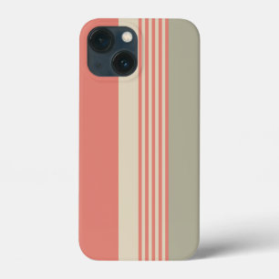Rosa und Silberstreifen Case-Mate iPhone Hülle