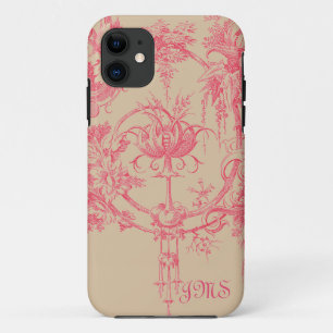 Rosa und TAN Toile Case-Mate iPhone Hülle