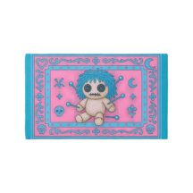 Rosa und Türkis Blauer Voodoo