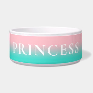 Rosa und Türkis Ombre Napf