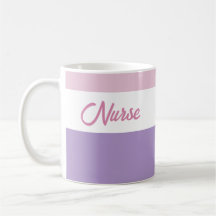 Rosa und violette Krankenschwester