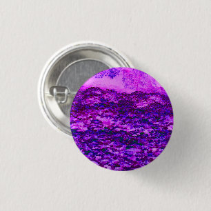 Rosa und violette Kudzu-Reben Button
