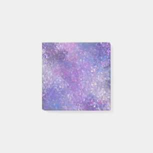 Rosa und violette Strass-Bling Post-it Klebezettel