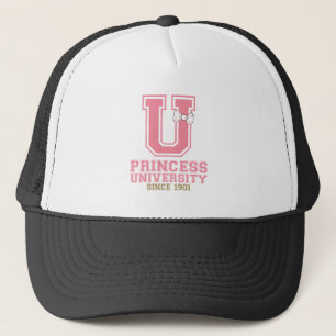 Rosa und Weiß Die Princess University Girly Academ Truckerkappe