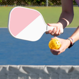 Rosa und Weiß Pickleball Schläger