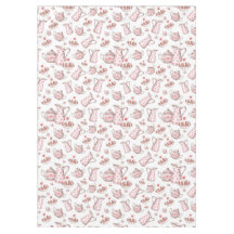 Rosa und weiße Bäckerei Nachspeisen